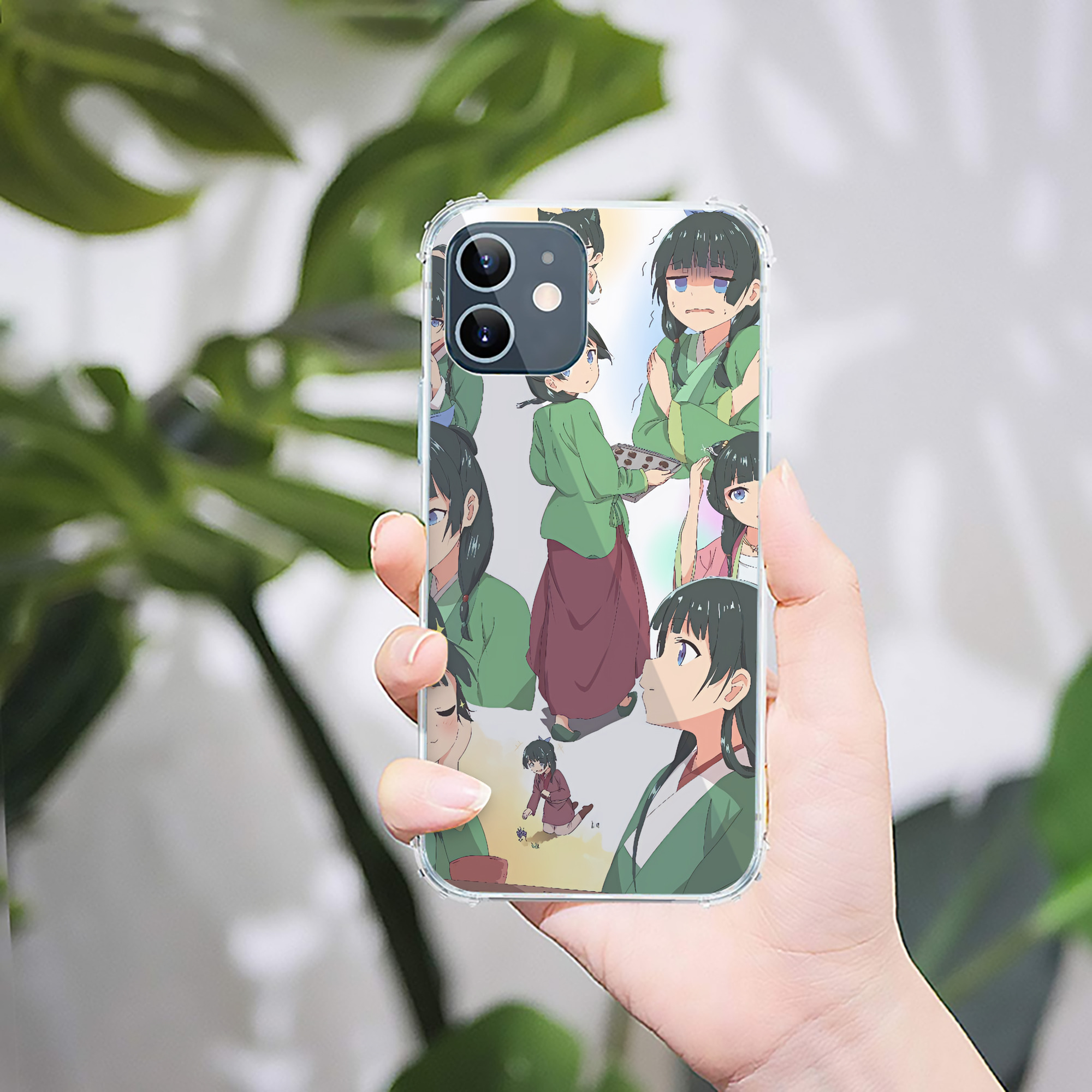 （画像用） 薬屋のひとりごと The Apothecary Diaries 【iPhone 12シリーズ対応】透明スマホケース（クリアソフトケース）